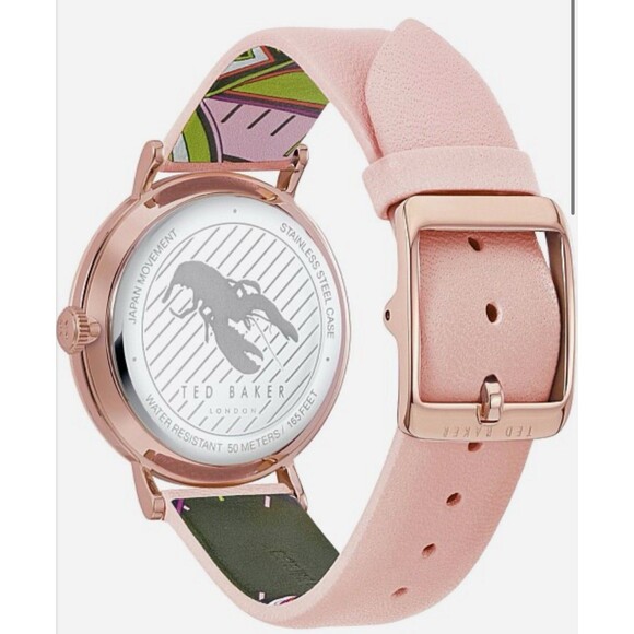 Ted Baker Phylipa Flowers Pink Watch New BKPPFF907 - Picture 2 of 10